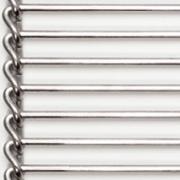 Sani-Grid conveyor belting can be used for straight line or turn conveyors